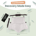MOYOAMA 2 Pcs Hysterectomy Pillow Set with Gel Pack

