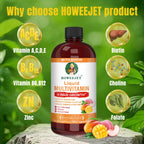 Liquid Multivitamin for Hair Growth & Skin Support

