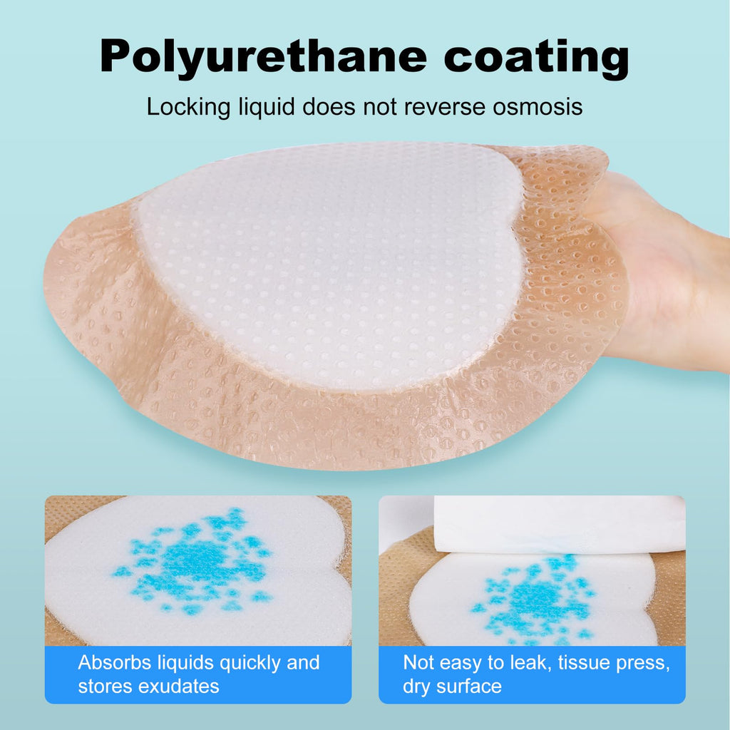 Sacral Silicone Foam Dressing for Pressure Sores

