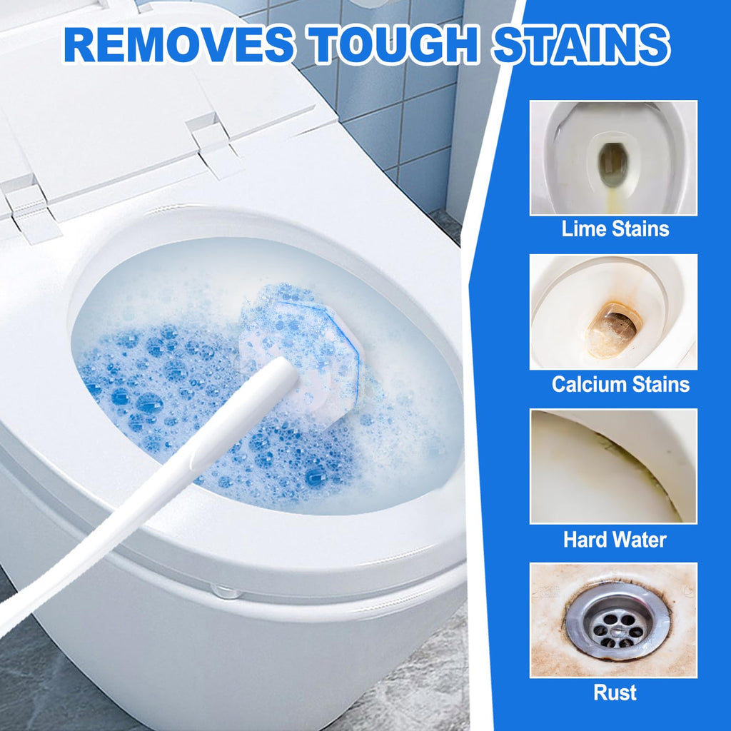 Zeefpod Toilet Wand Refills - 4X Cleaning Power

