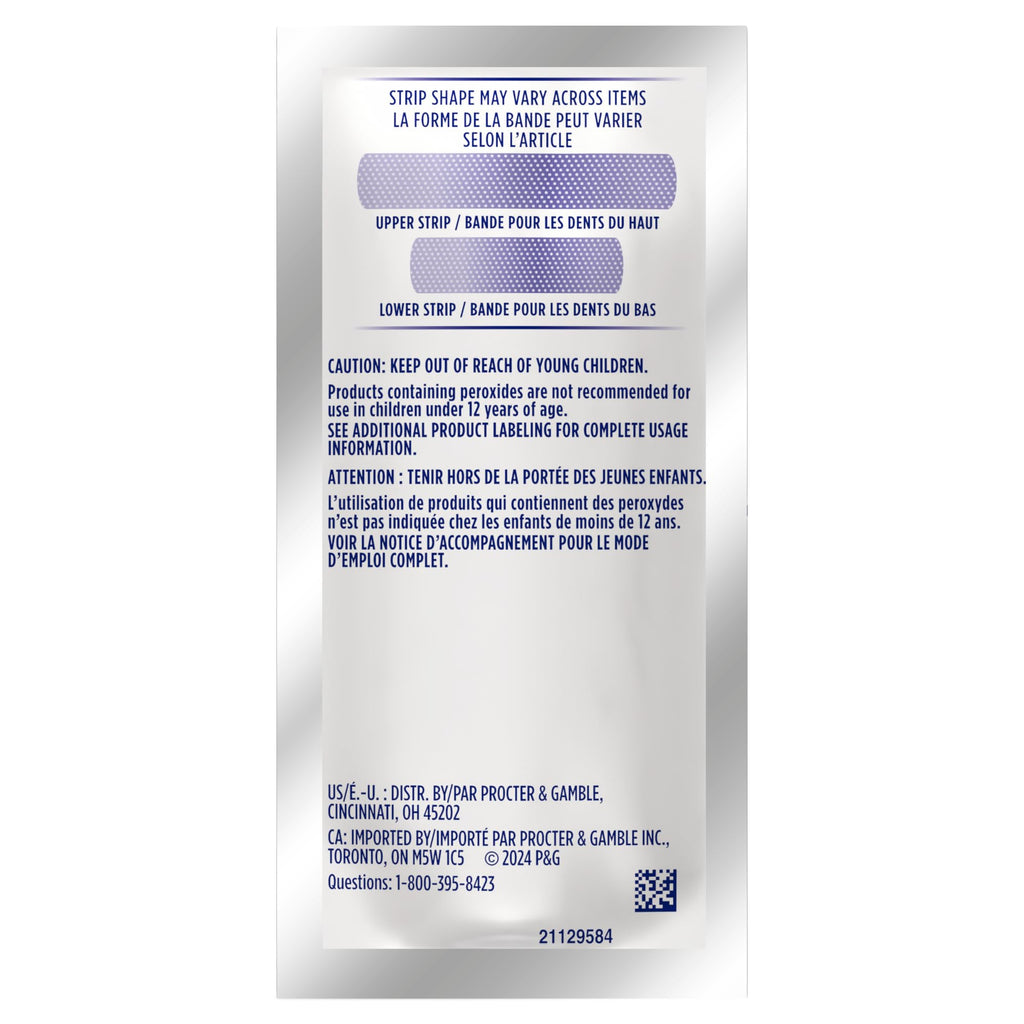 Teeth Whitening Strips by Crest 3D - ADA Accepted

