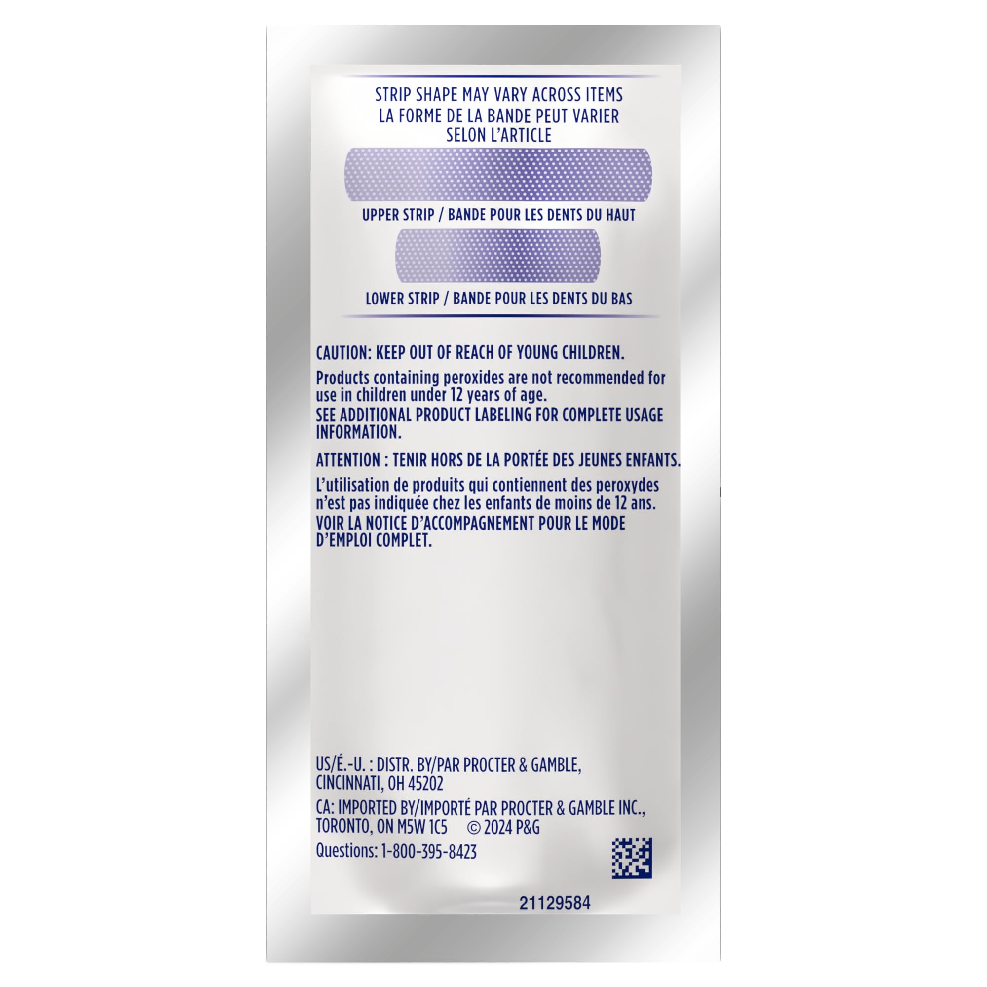 Teeth Whitening Strips by Crest 3D - ADA Accepted

