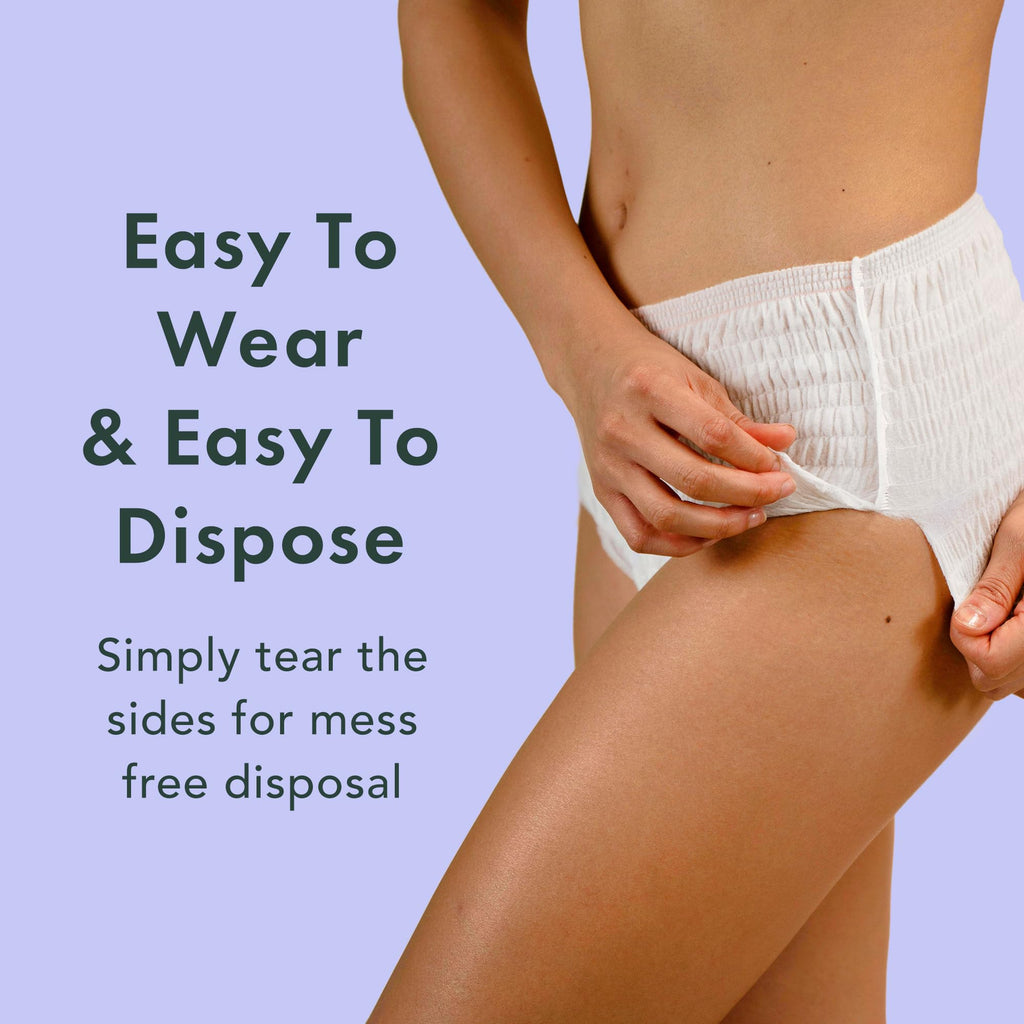 Rael Disposable Underwear for Women - Organic Cotton Cover

