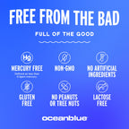 OceanBlue Omega-3 Burpless Fish Oil | High-Potency

