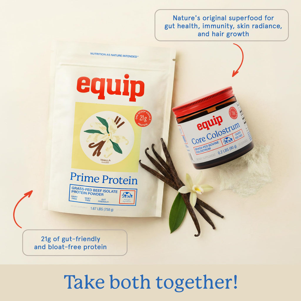 Equip Prime Protein Powder | Grass-Fed Beef Isolate for Keto

