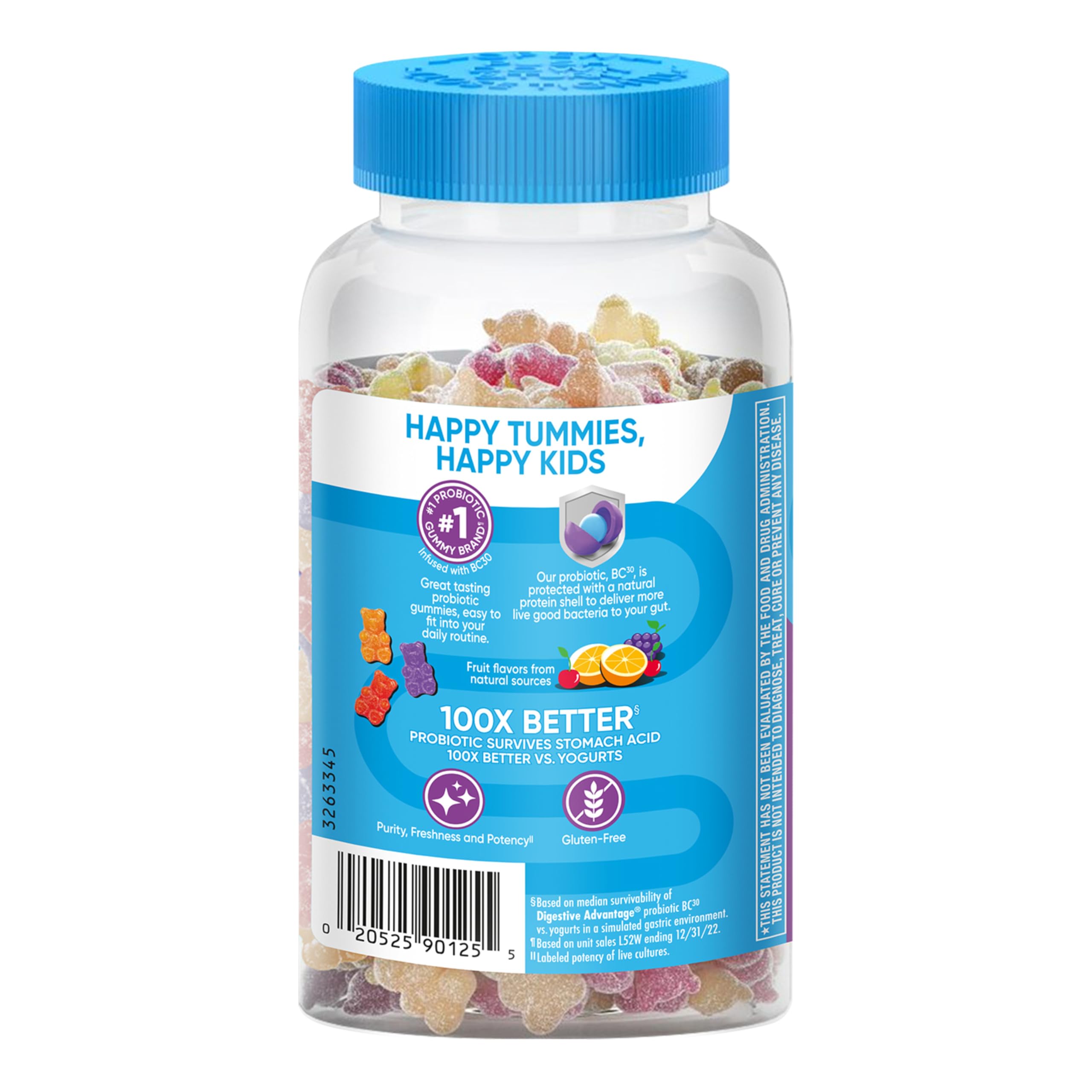 Digestive Advantage Kids Probiotic Gummies | Daily Digestive

