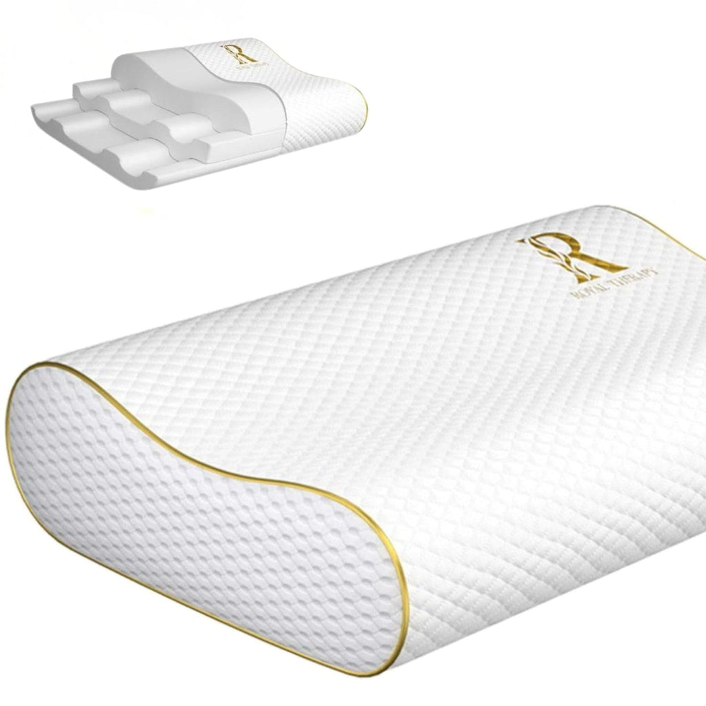 Royal Therapy Memory Foam Pillow – Contour Cervical Support

