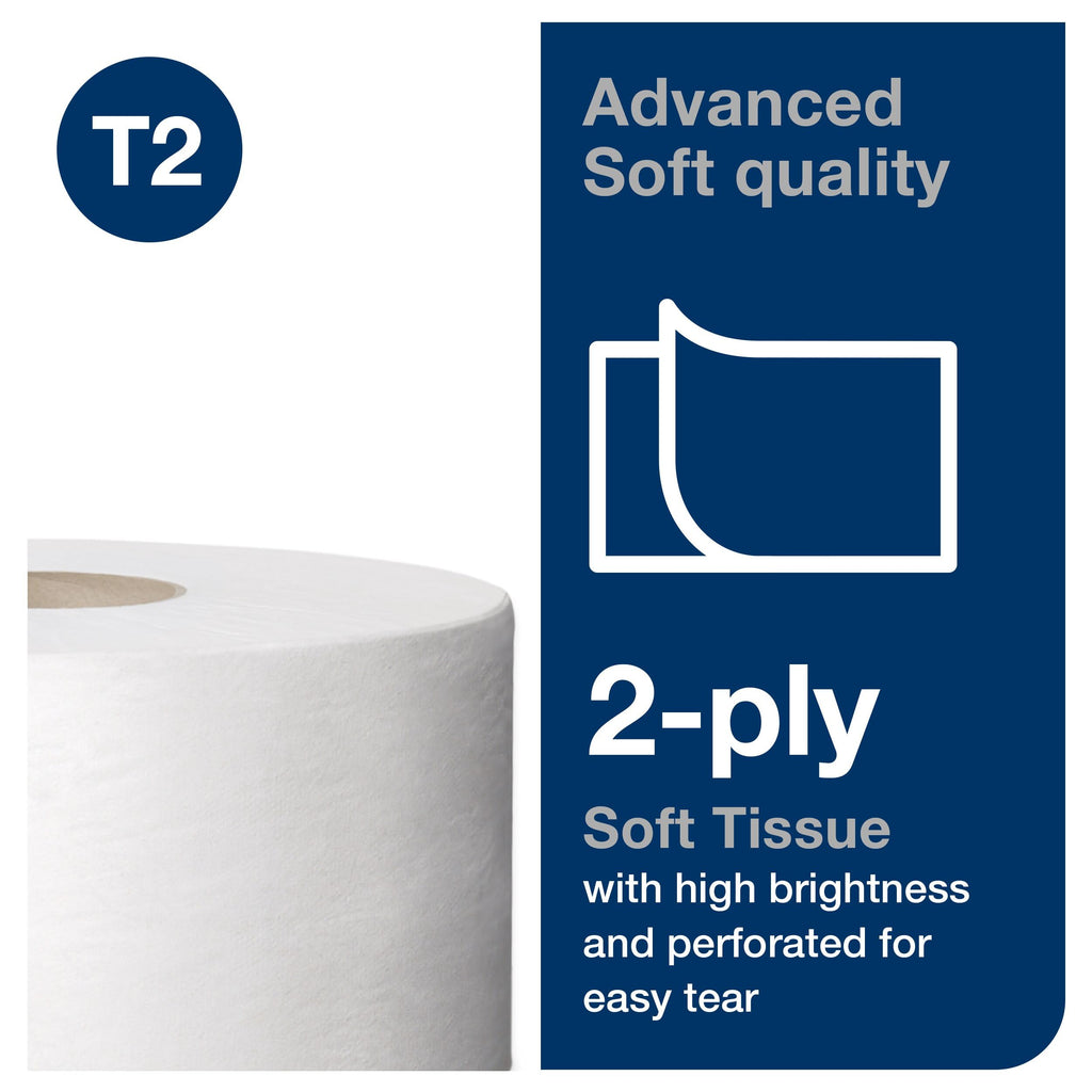 Tork Mini Jumbo Toilet Paper Roll for Commercial Restrooms


