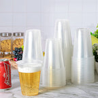 Lilymicky Clear Plastic Cups | Disposable Party Cups

