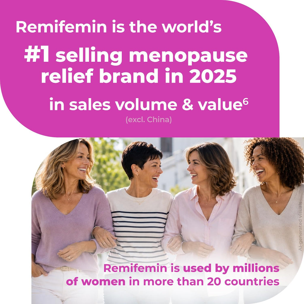 Remifemin Menopause Relief – Clinically Proven Black Cohosh

