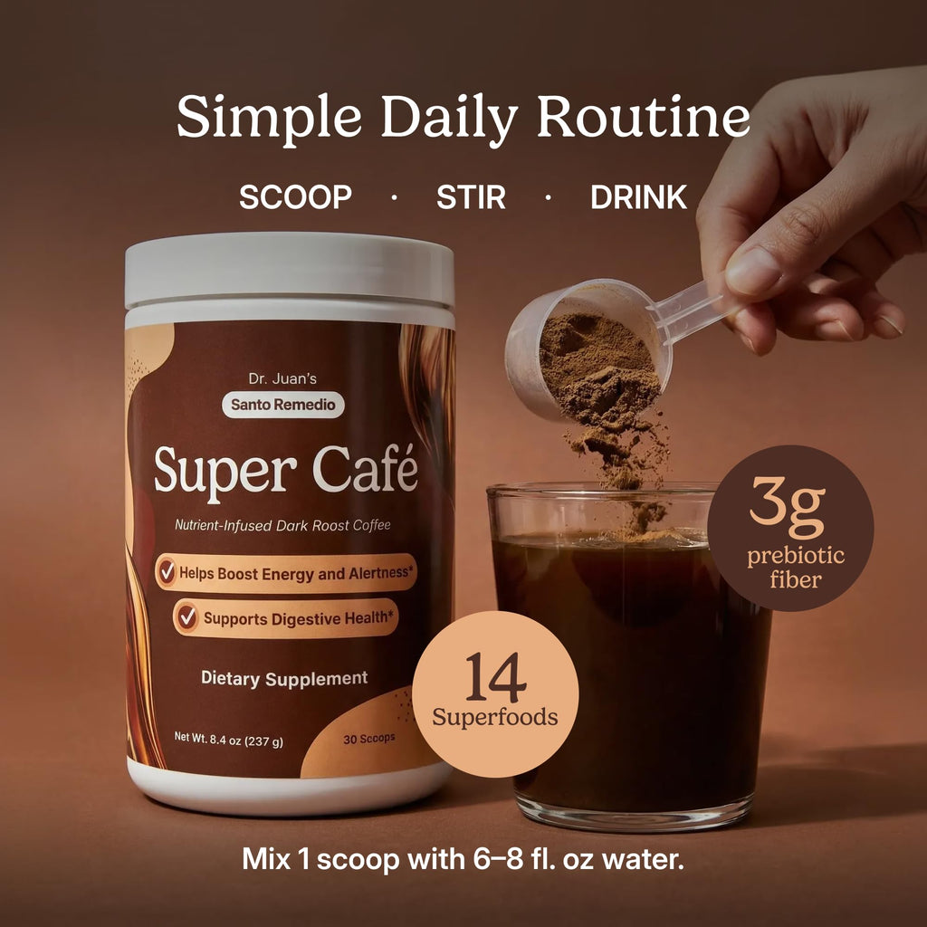 Santo Remedio Super Café Coffee Powder with Prebiotic Fiber

