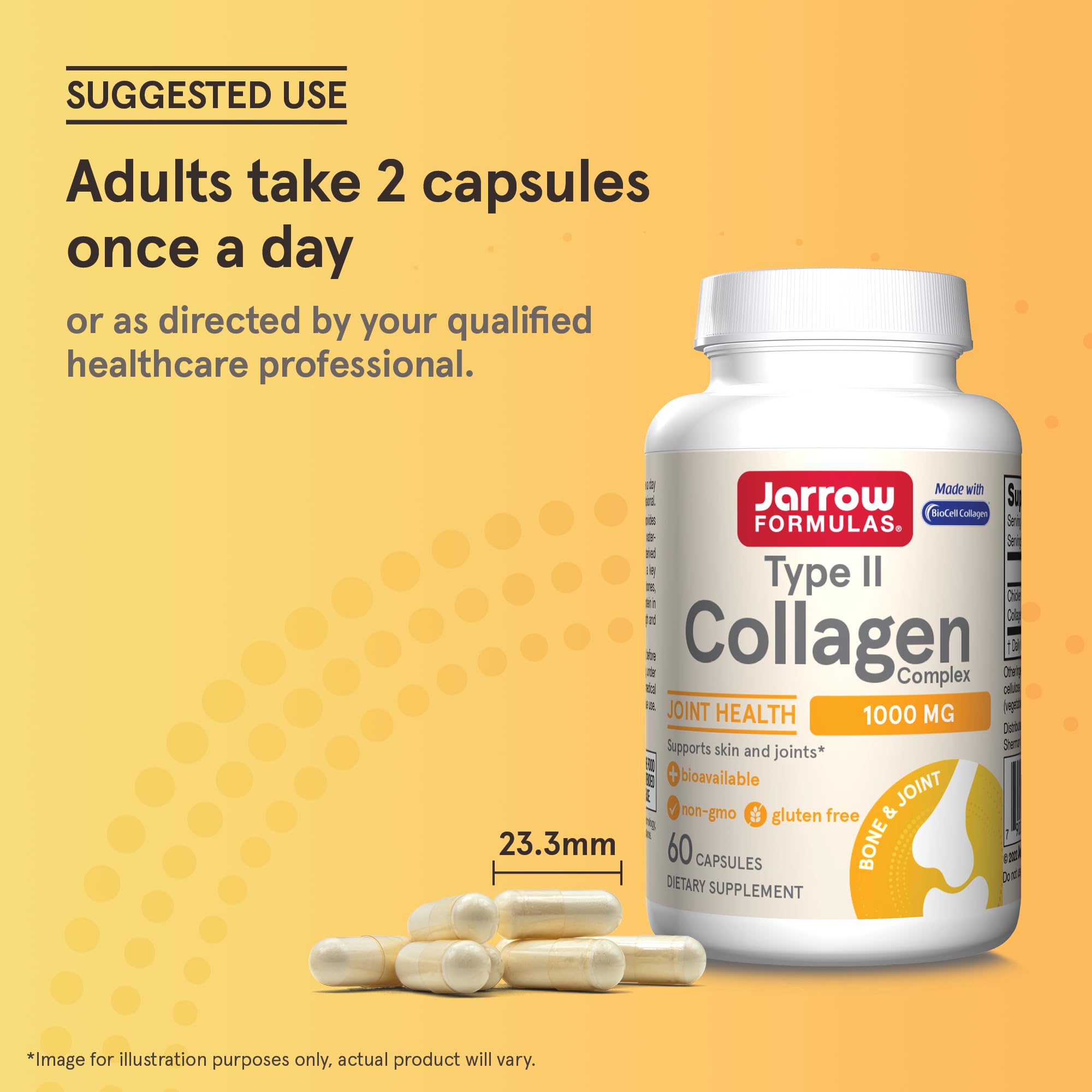 Jarrow Formulas Type II Collagen Complex 1000 mg

