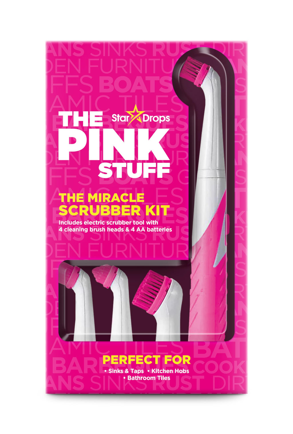 Miracle Scrubber Kit Stardrops - The Pink Stuff

