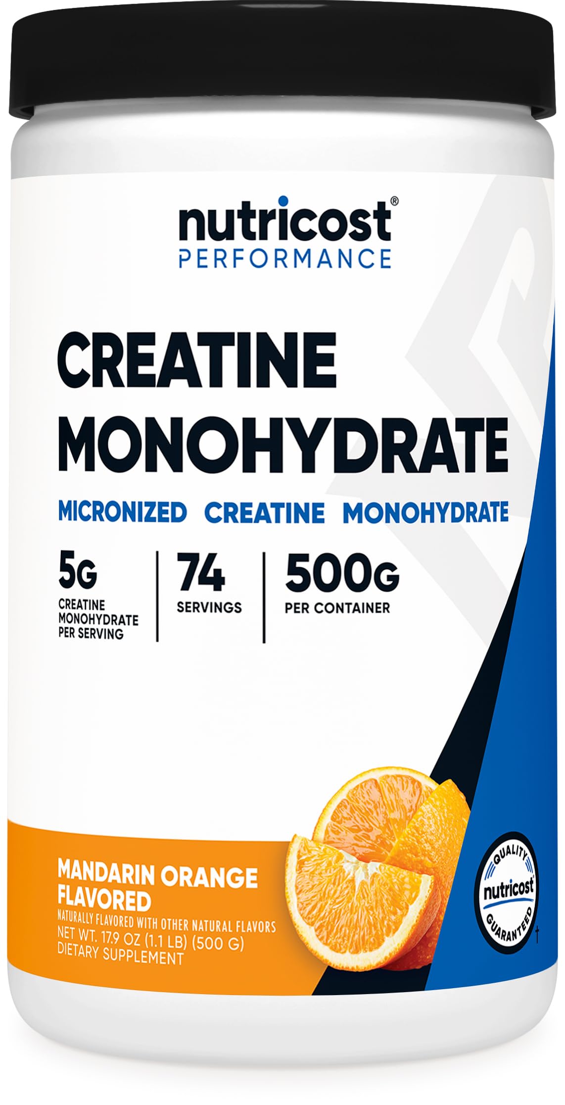 Nutricost Creatine Monohydrate Powder - Micronized, Vegan & Gluten Free