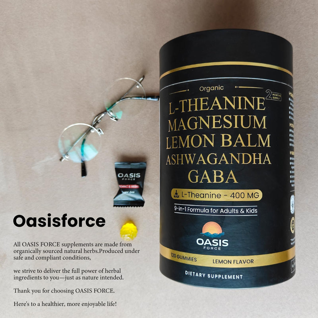 L-Theanine Gummies for Relaxation and Sleep

