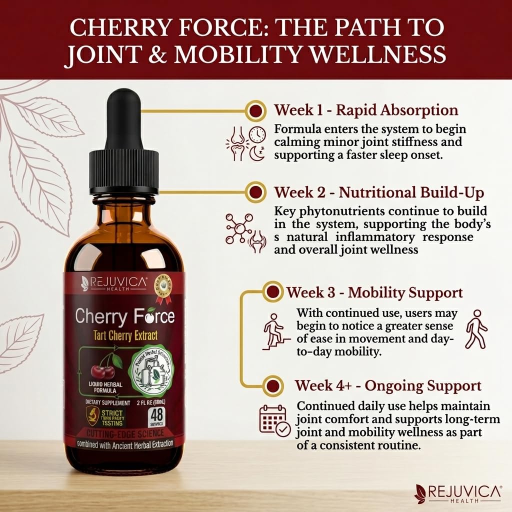 Rejuvica Health Cherry Force Tart Cherry Liquid Extract

