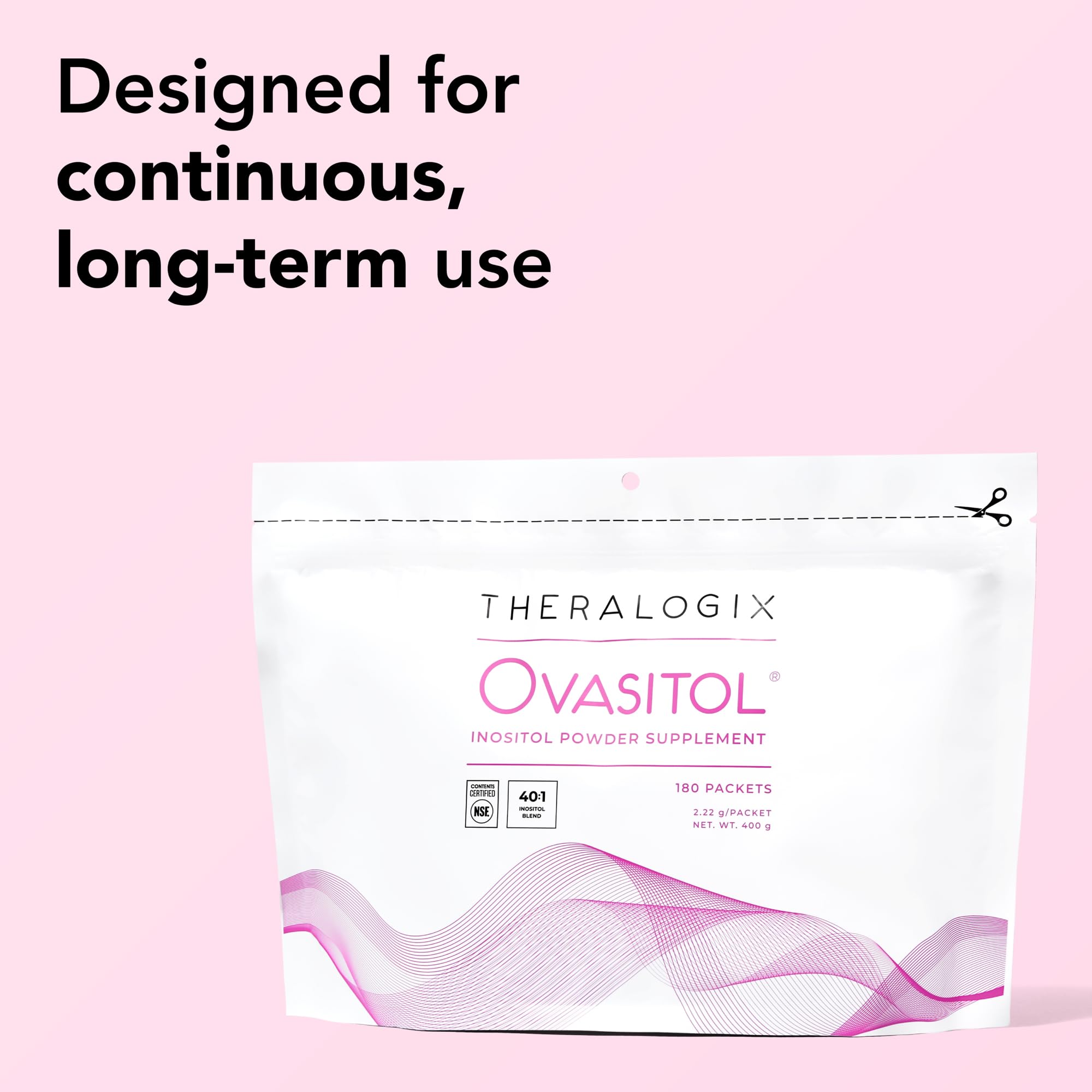 Theralogix Ovasitol Inositol Powder for Hormone Balance


