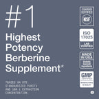 Toniiq Berberine Supplement | High Purity Formula

