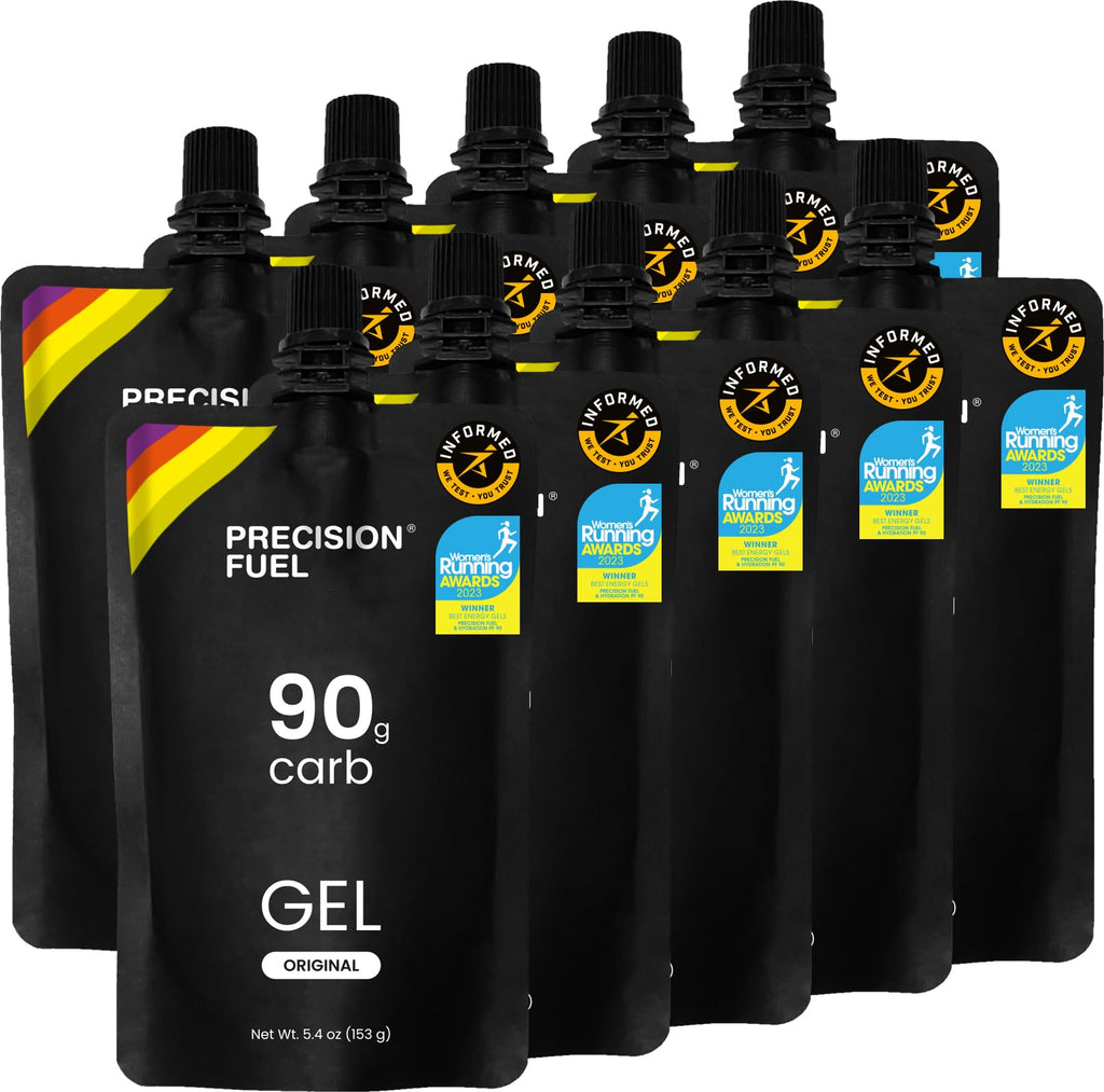 Precision Fuel PF90 Energy Gels - Mild Flavor for Endurance Athletes
