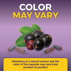Viva Naturals Elderberry Immune Support Vitamin C D3 Zinc

