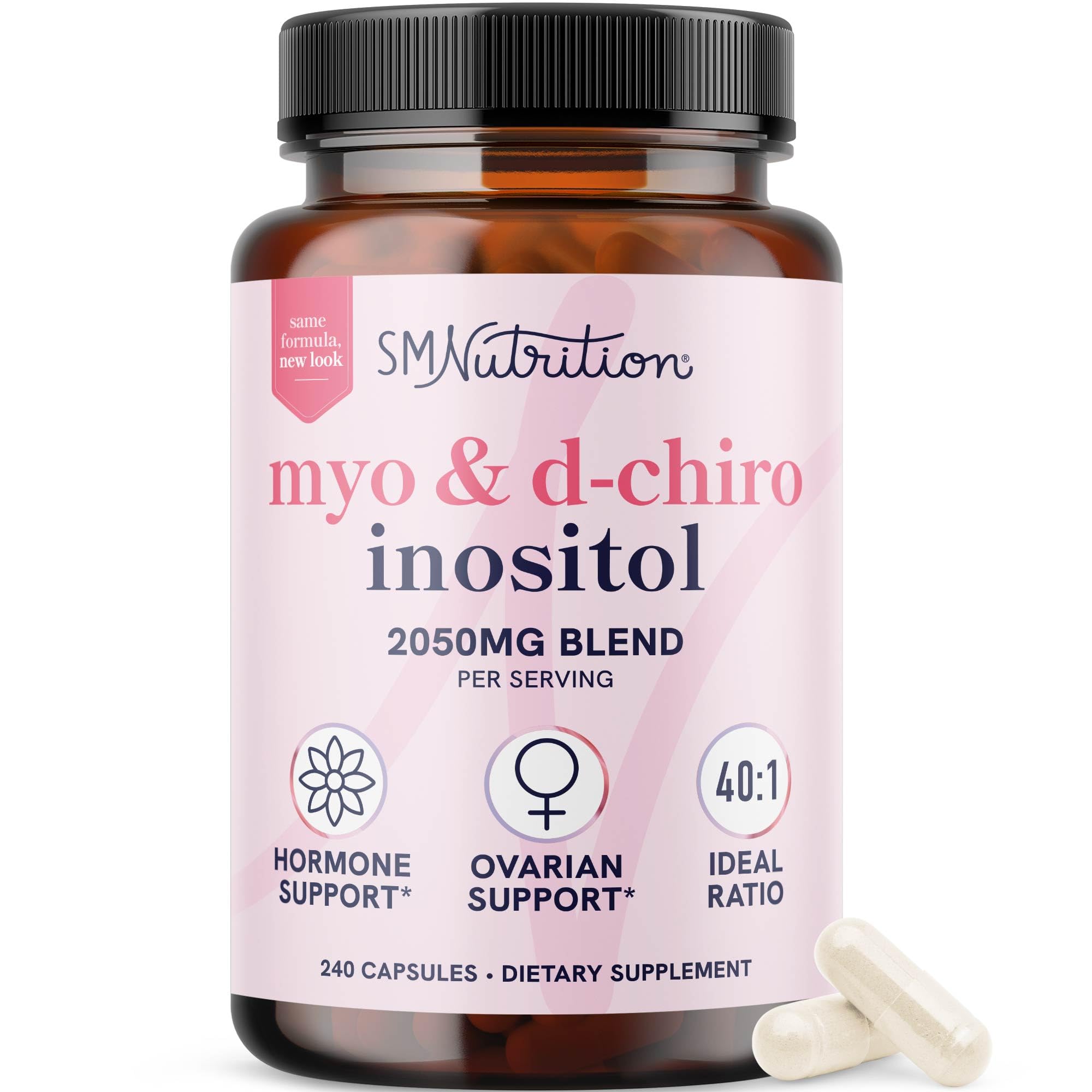 SMNutrition Myo-Inositol & D-Chiro Inositol|Hormone Balance

