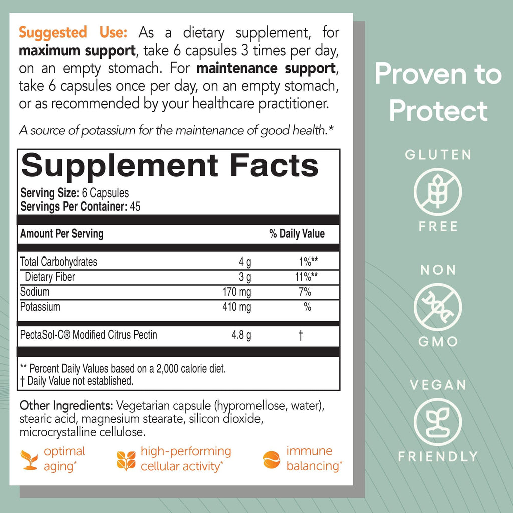 PectaSol Modified Citrus Pectin Dietary Supplement

