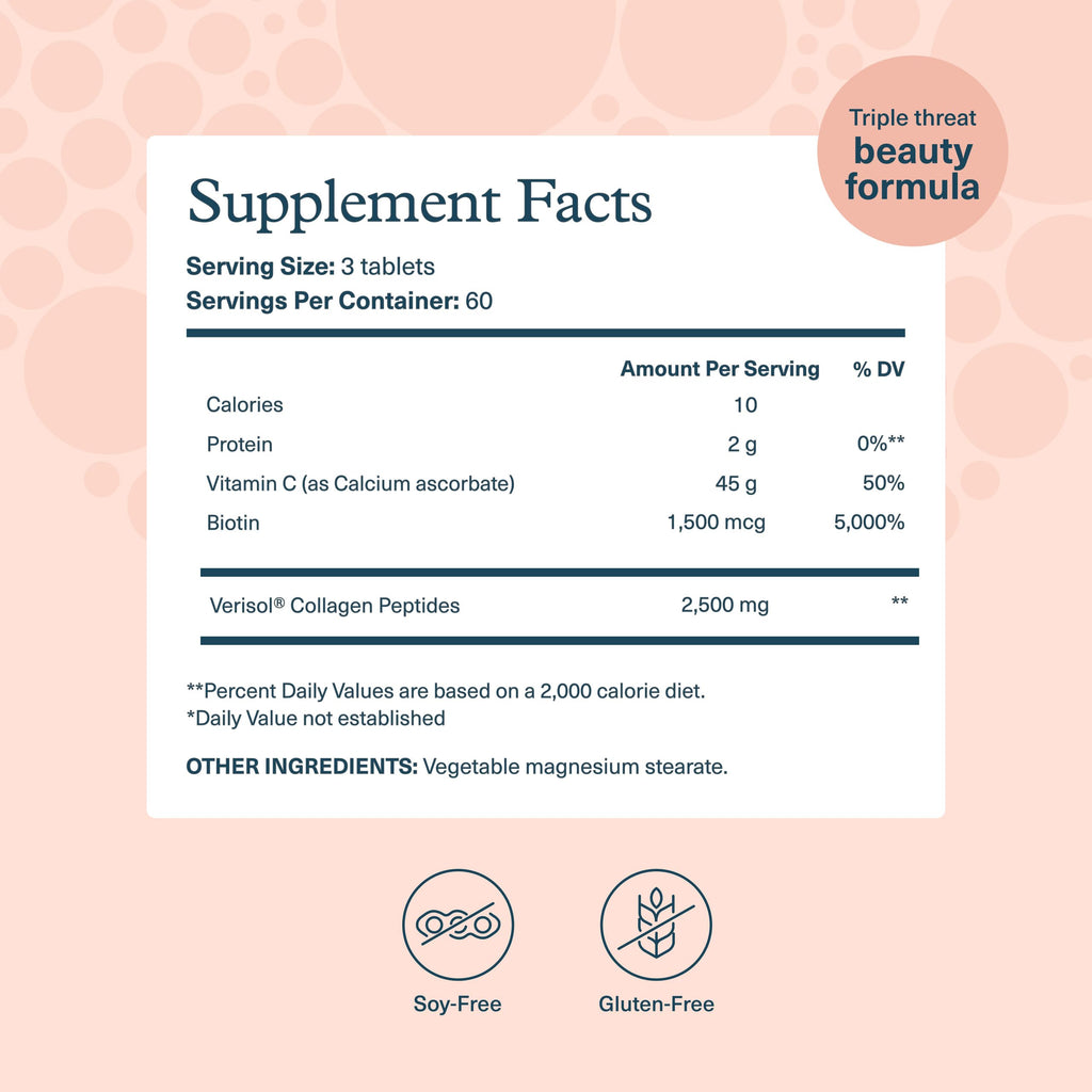 Youtheory Collagen Peptide with Verisol | Hair & Nails

