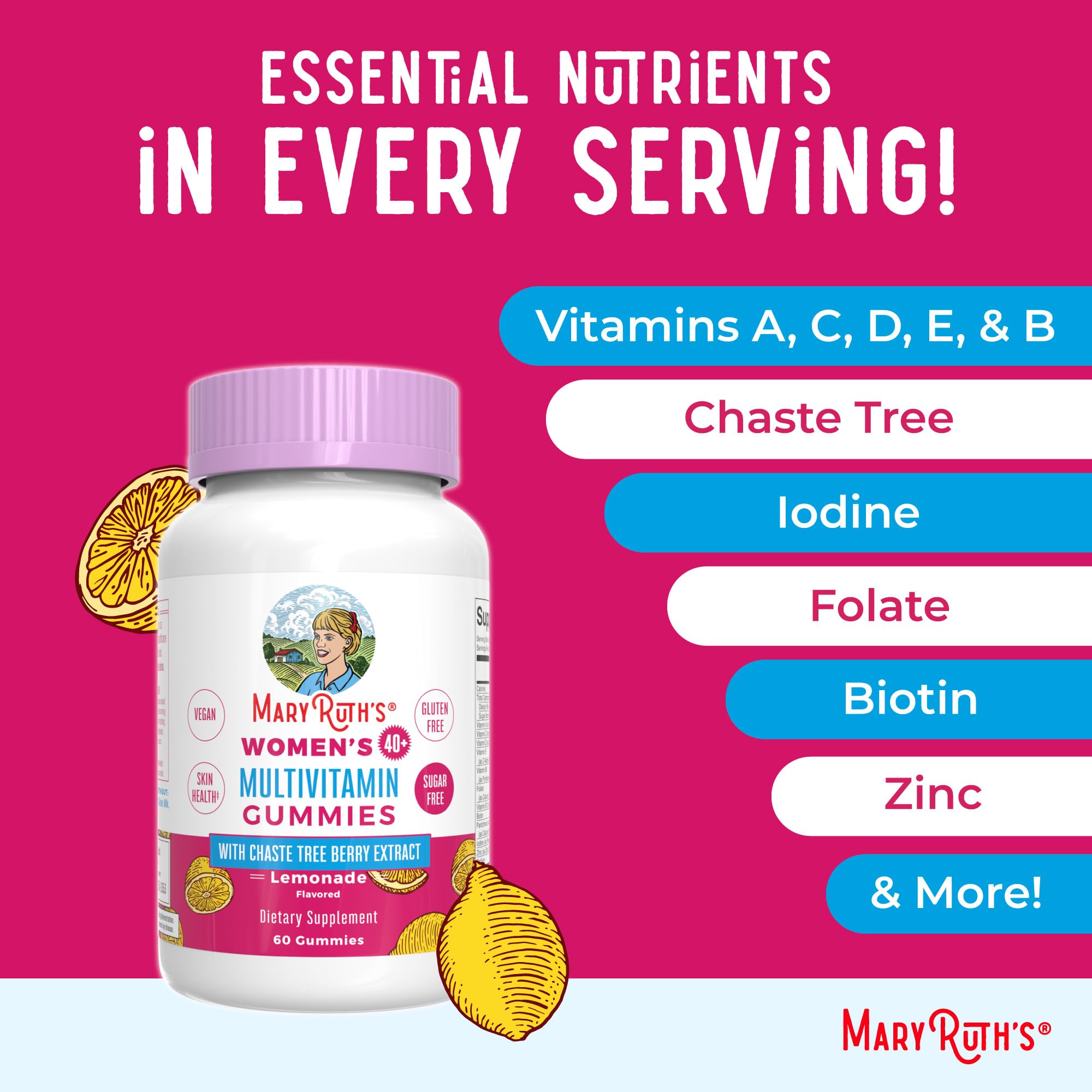 MaryRuth's Women's Multivitamin Gummies | Immunity & Hair


