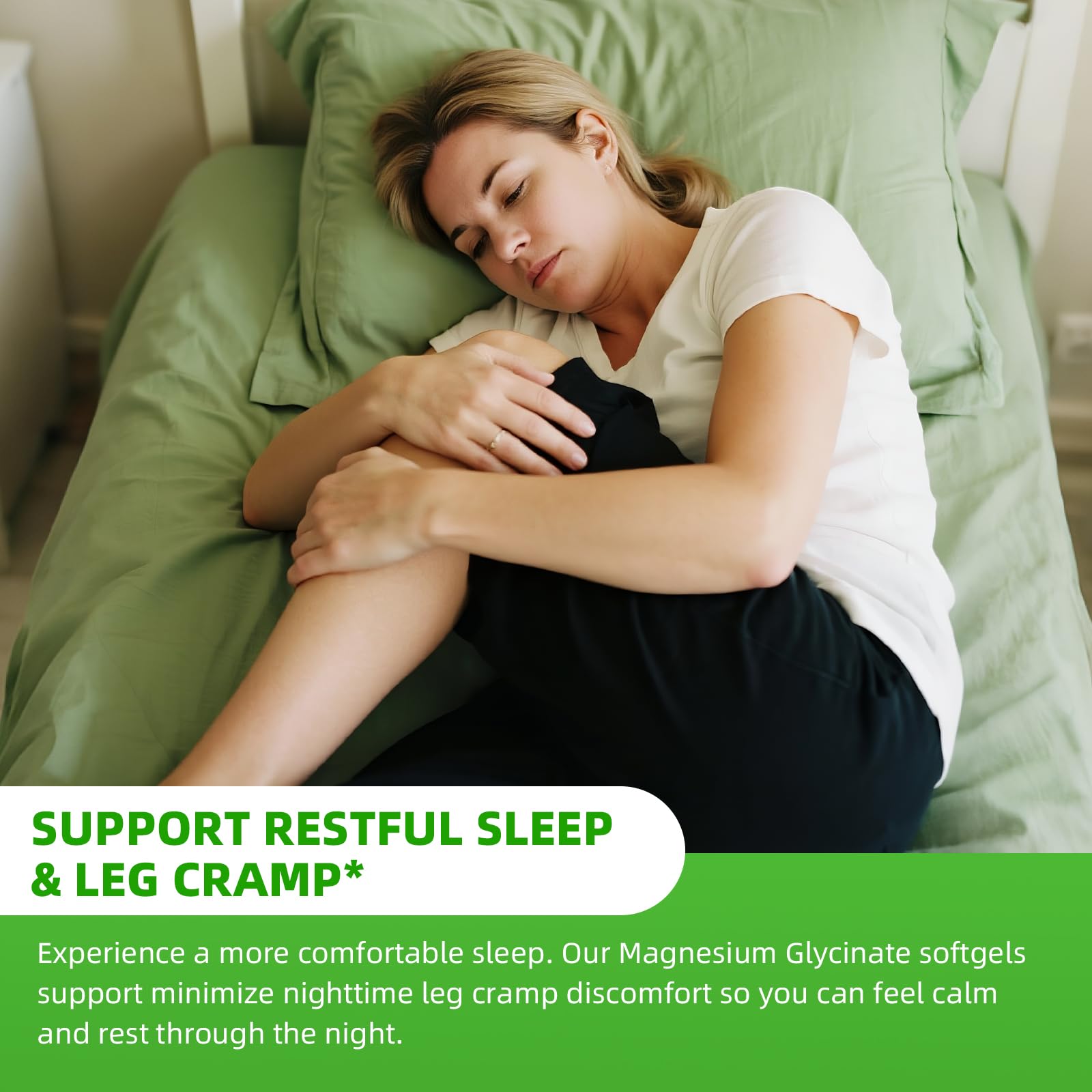 Alliwise Magnesium Glycinate Softgels Sleep & Muscle

