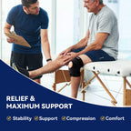 JOMVD Knee Brace with Side Stabilizers for Knee Pain

