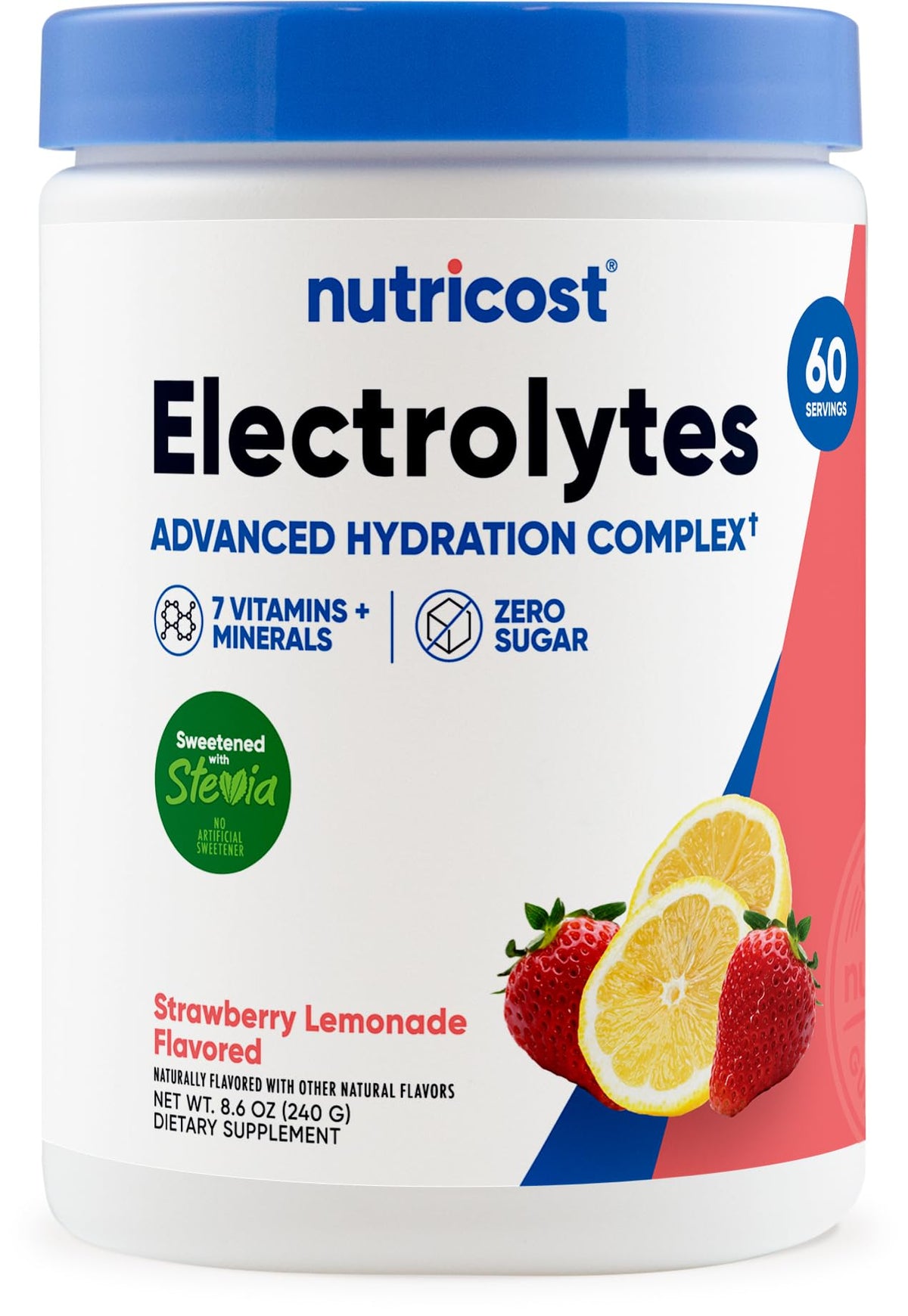 Nutricost Electrolyte Complex Powder - Hydration Drink Mix with Vitamins and Minerals