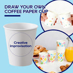 LITOPAK Disposable Paper Cups for Hot Beverages

