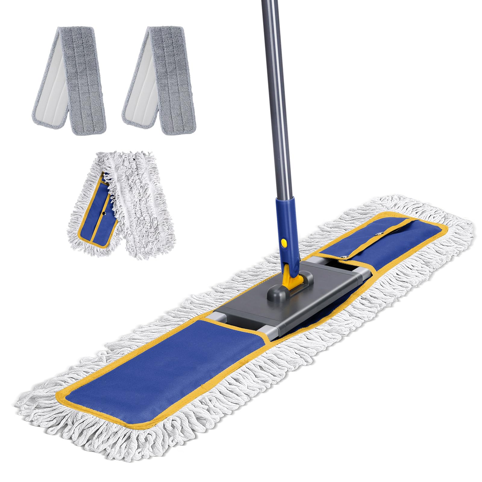 Masthome Microfiber Mop for Floor Cleaning with Five Replacement Pads