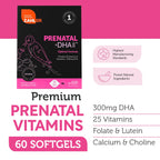 Zahler Prenatal +DHA 300 Prenatal Vitamin

