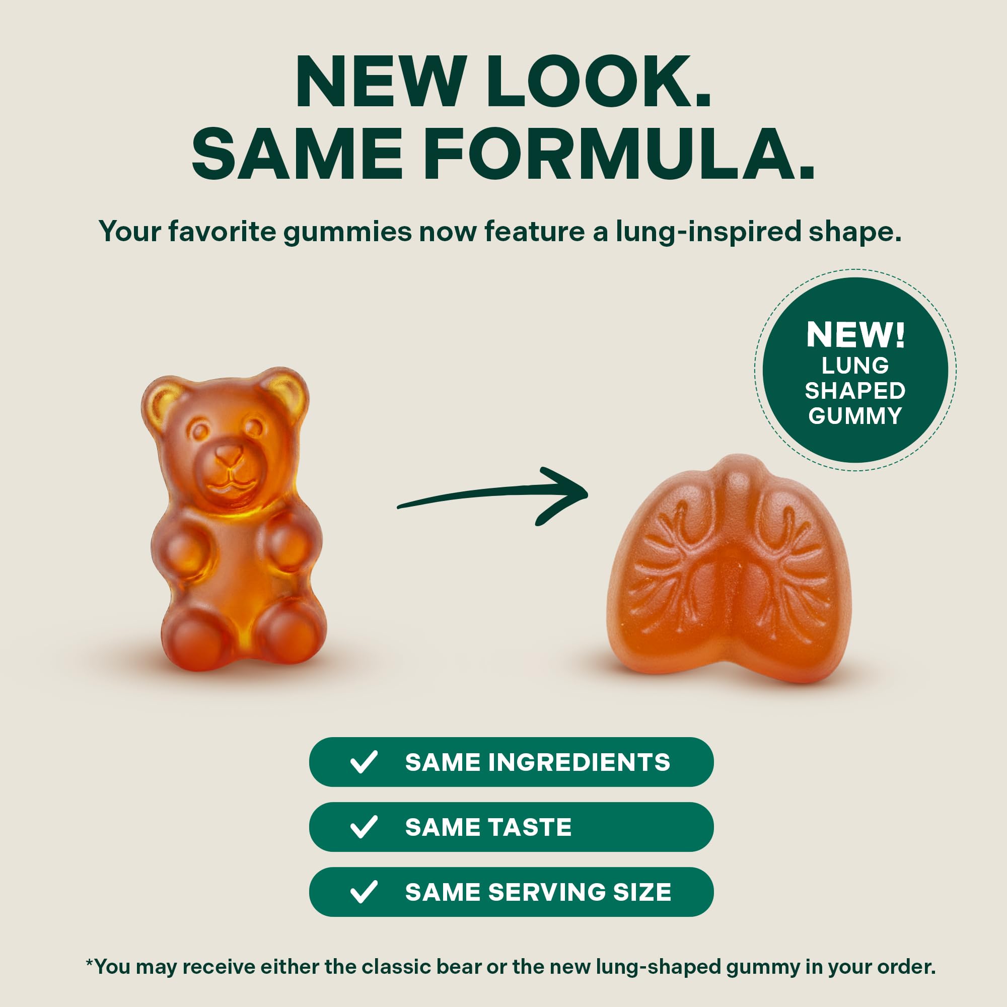 Betterbrand Mullein Gummies for Lung Health | Pear Flavor

