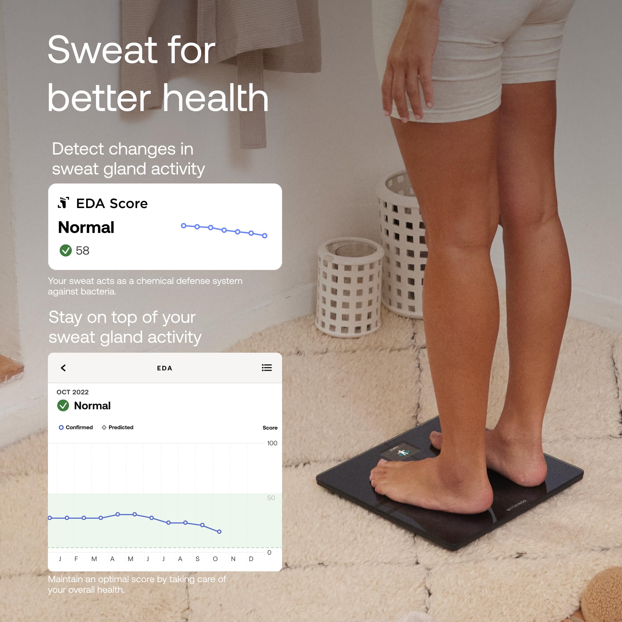 Withings Body Comp Scale - Full Body Analysis

