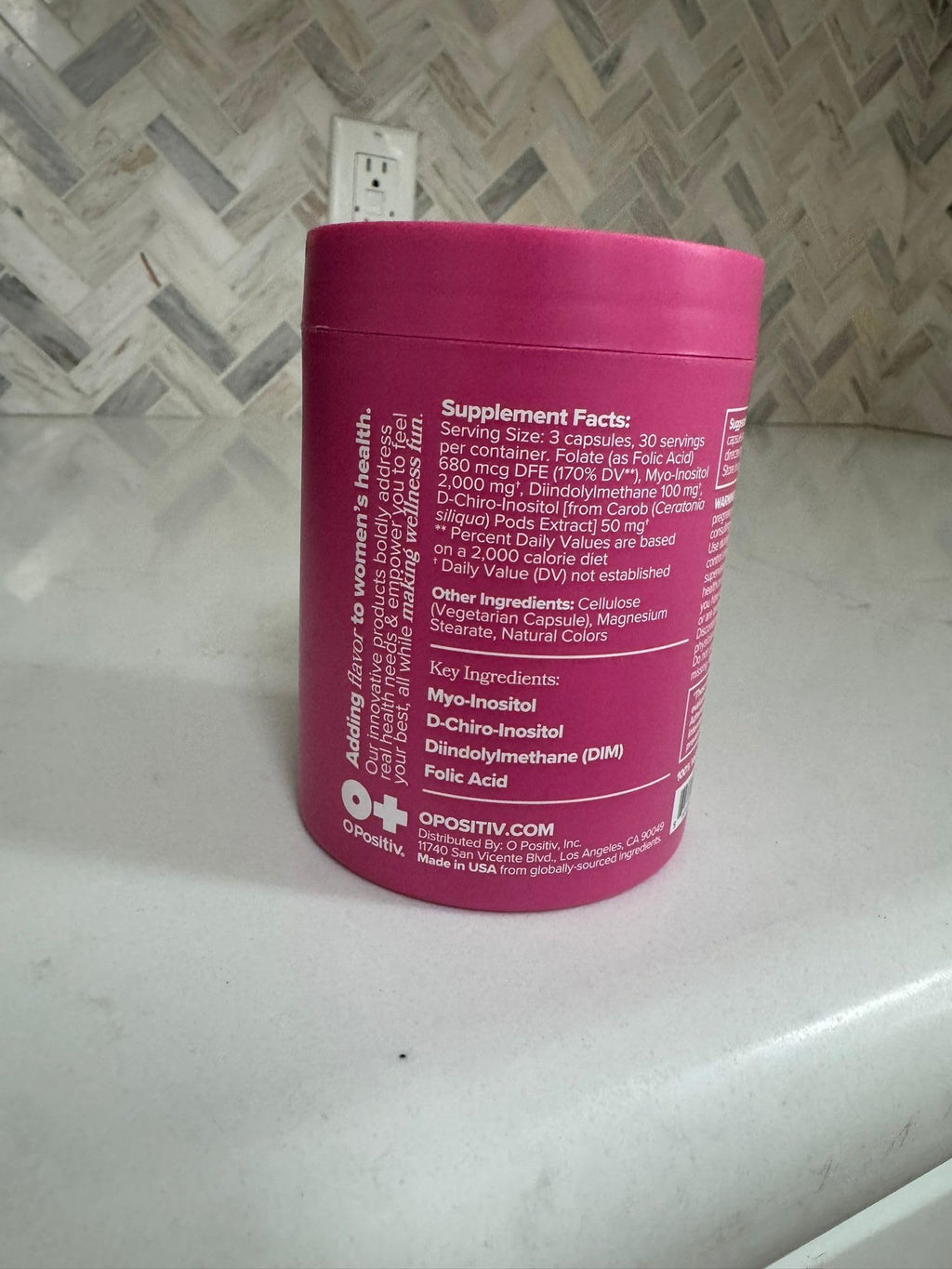 O Positiv FLO Ovarian Health Support - Hormone Balance

