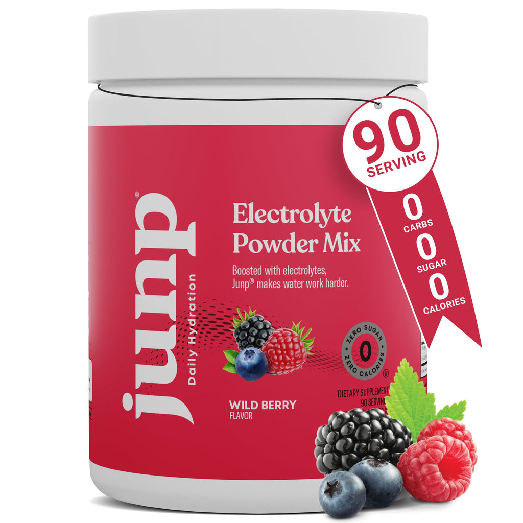 JUNP Electrolyte Powder No Sugar No Carbs - Keto Hydration

