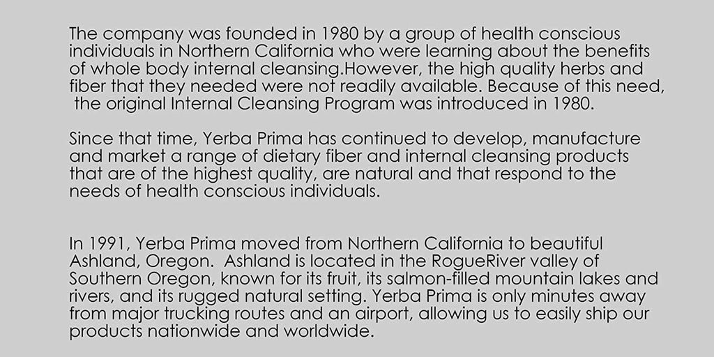 Yerba Prima Psyllium Fiber Dietary Fiber Colon Cleanser

