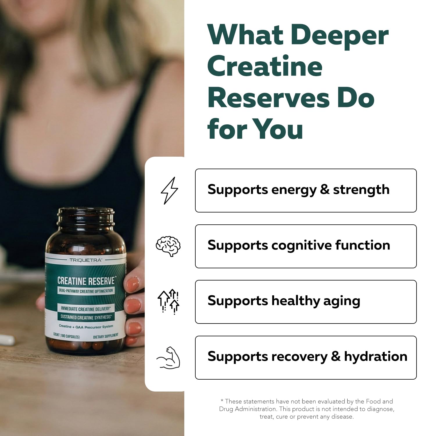 Creatine Supplement for Energy & Focus

