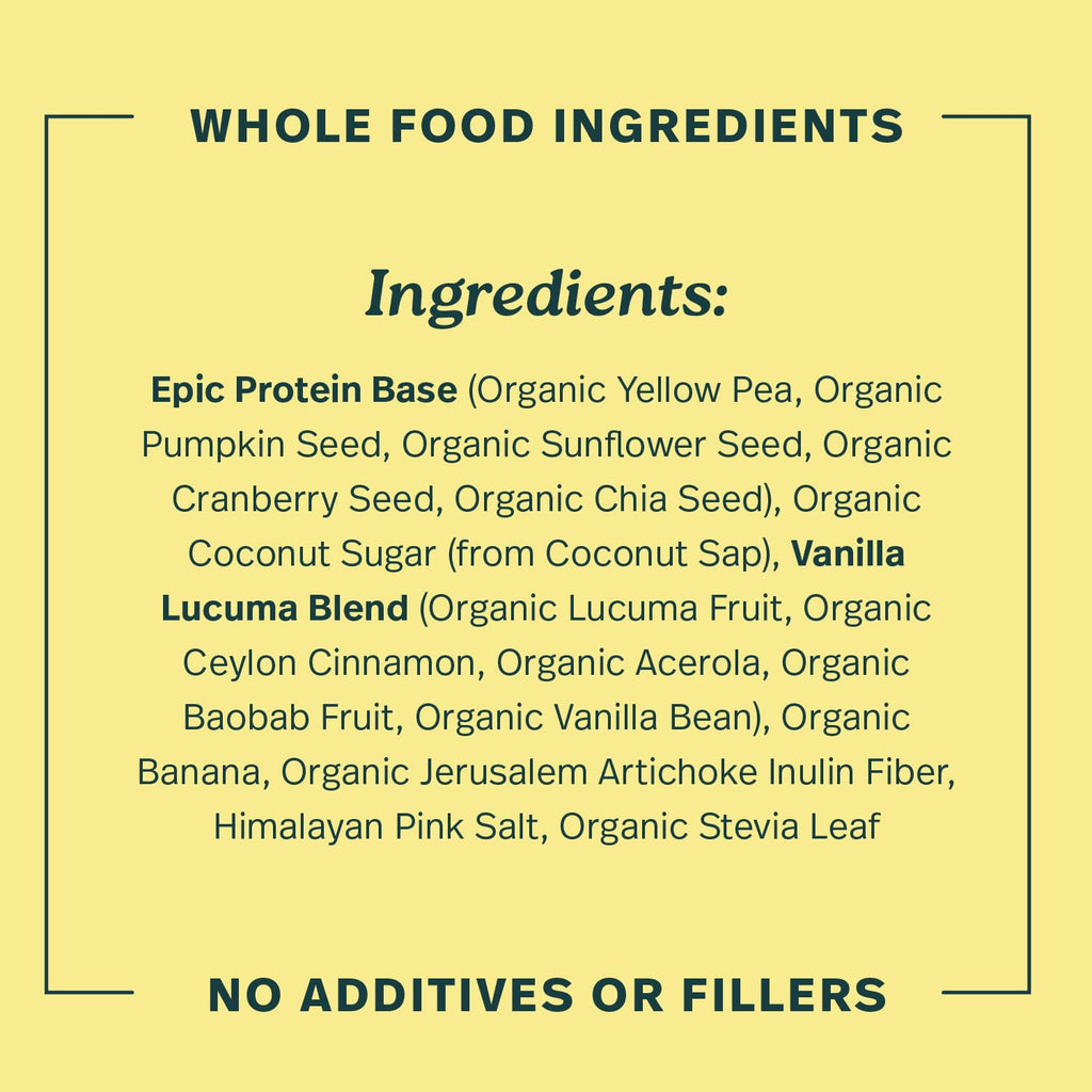 Sprout Living Epic Protein Plant Based Protein Powder

