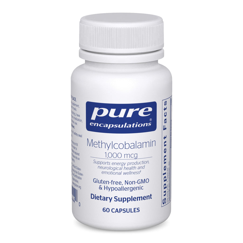 Pure Encapsulations Methylcobalamin B12 Vitamin Supplement for Nerve Health
