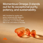 Momentous Omega-3 Fish Oil - Heart & Brain Support

