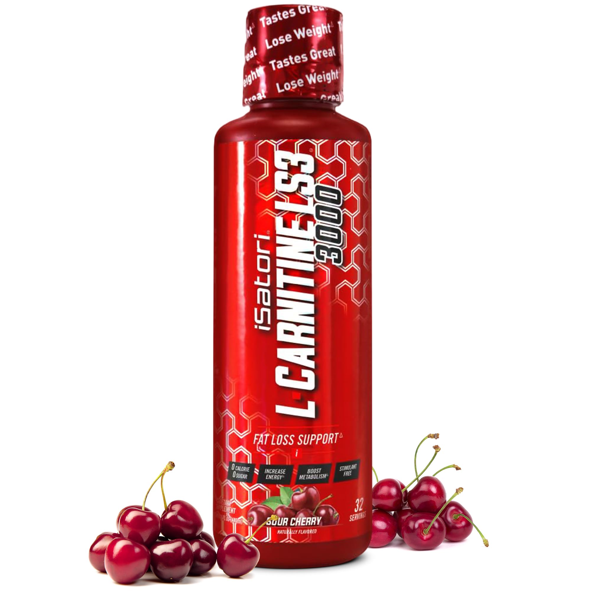 iSatori L-Carnitine LS3 3000 Triple-Blend Liquid Supplement