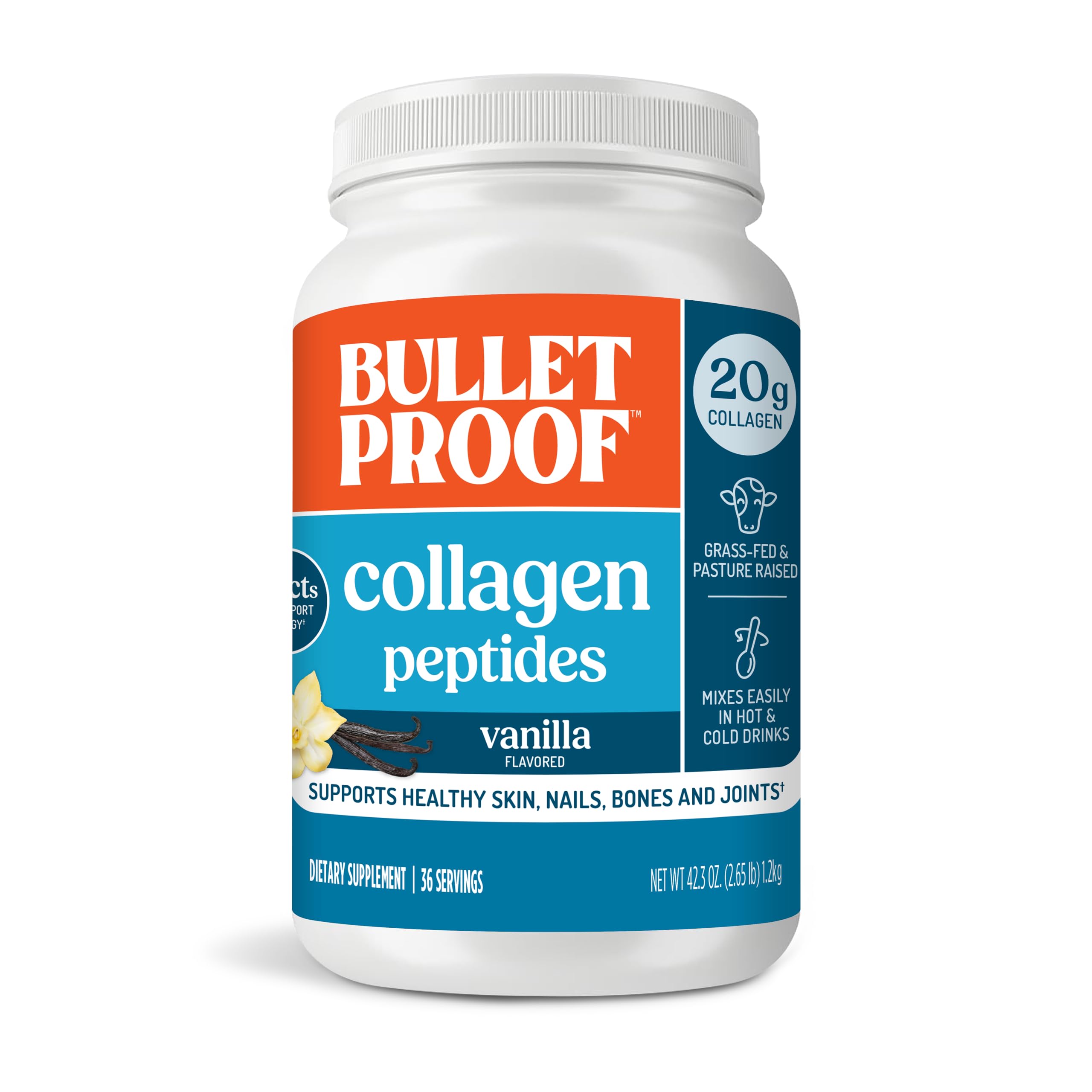Bulletproof Grass-Fed Collagen Peptides Packets