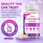 Nature's Live Collagen Softgels - Type I-X with Biotin


