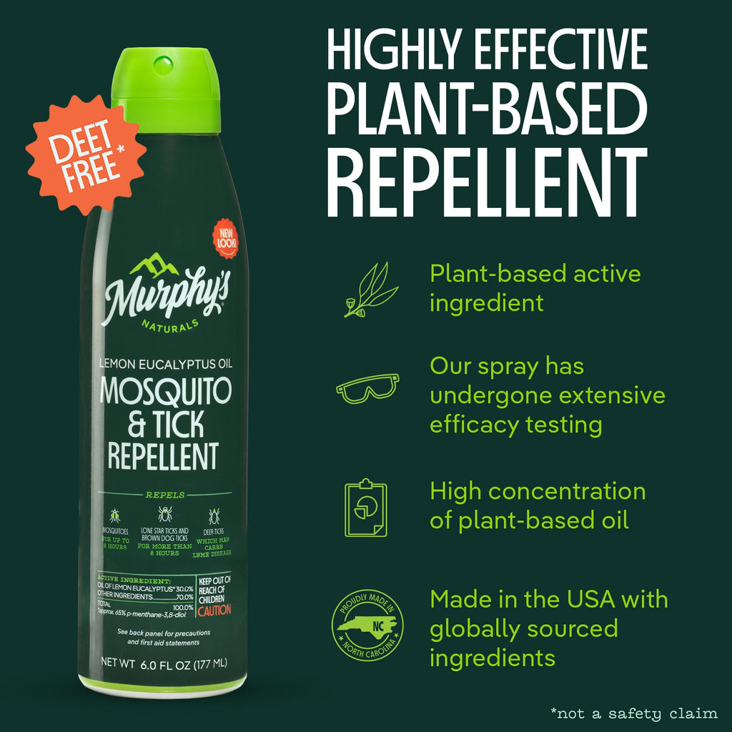 Murphy's Naturals Mosquito & Tick Repellent Spray Lemon Eucalyptus

