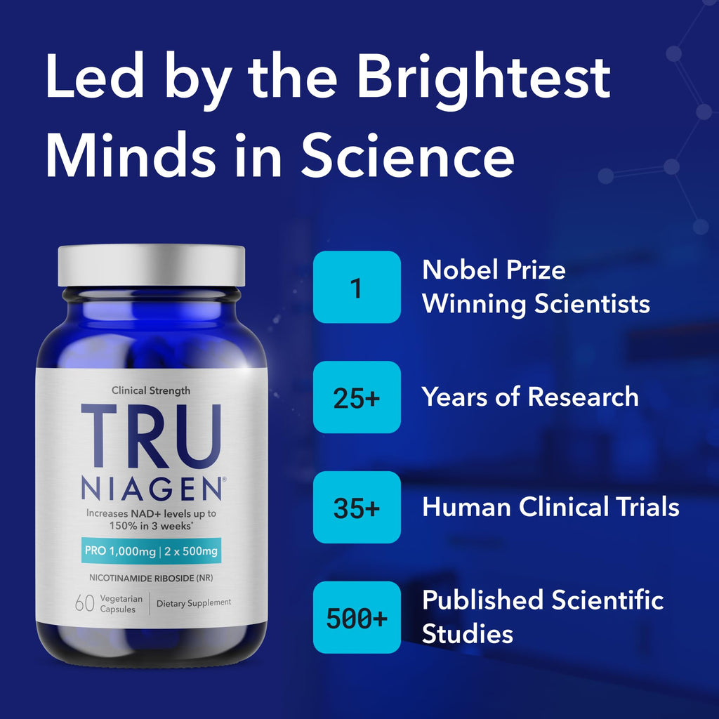 TRU NIAGEN Patented Supplement | Daily Wellness

