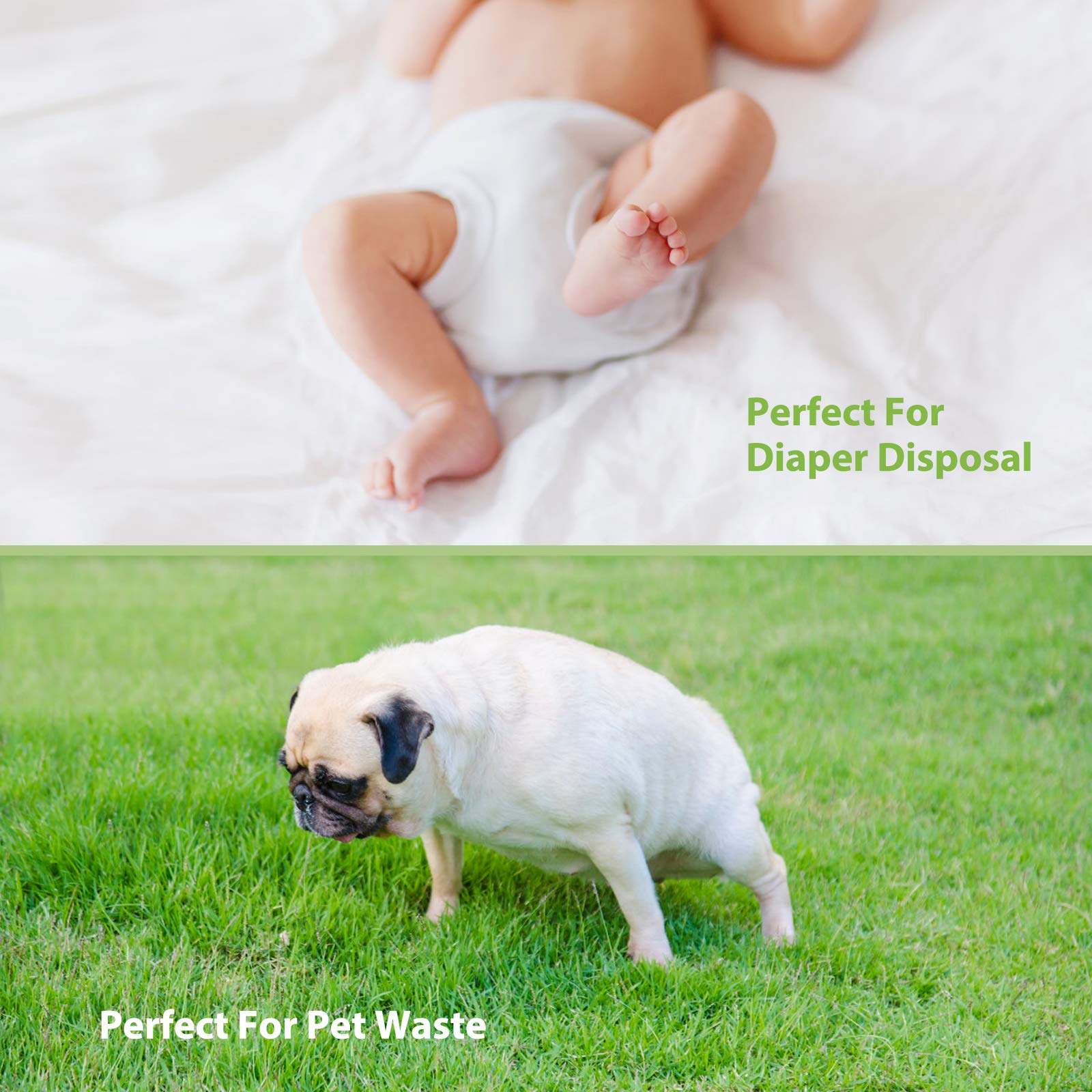 Teivio Multipurpose Trash Bags

