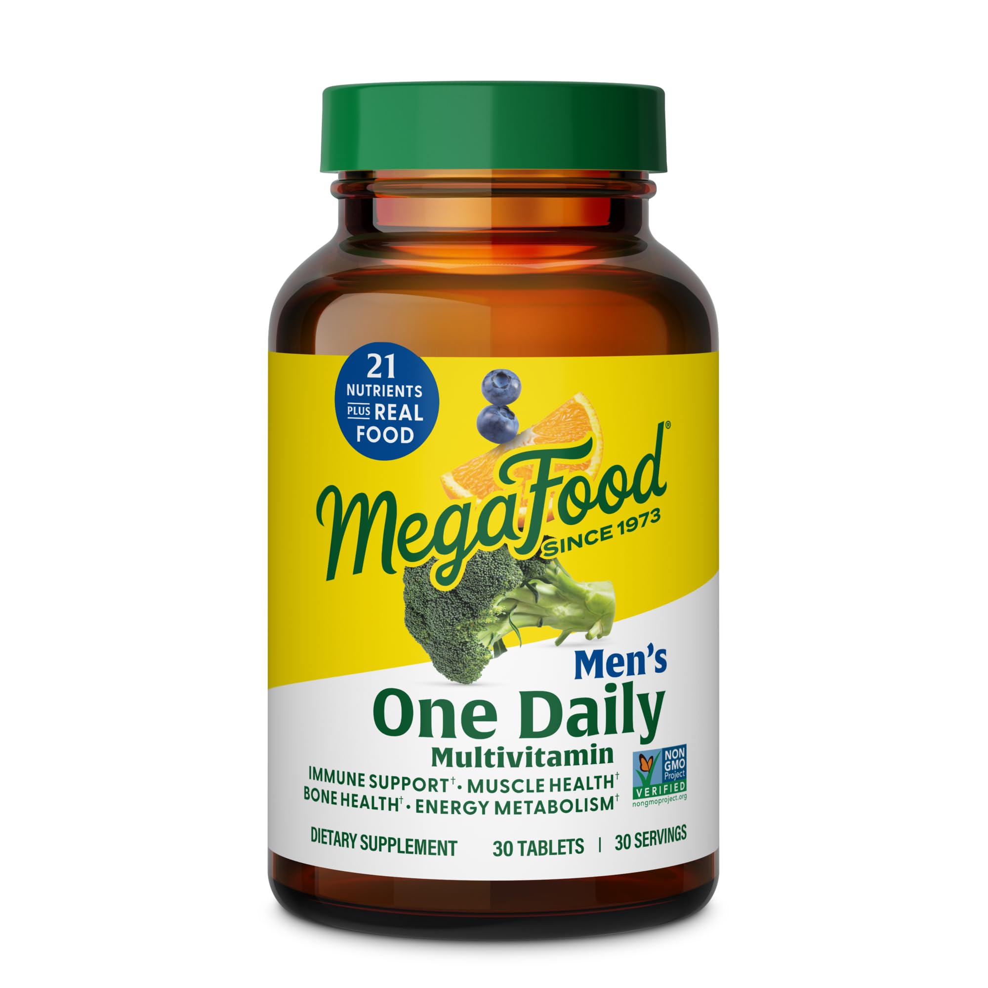 One Daily Men's Multivitamin MegaFood, Immune & Energy
